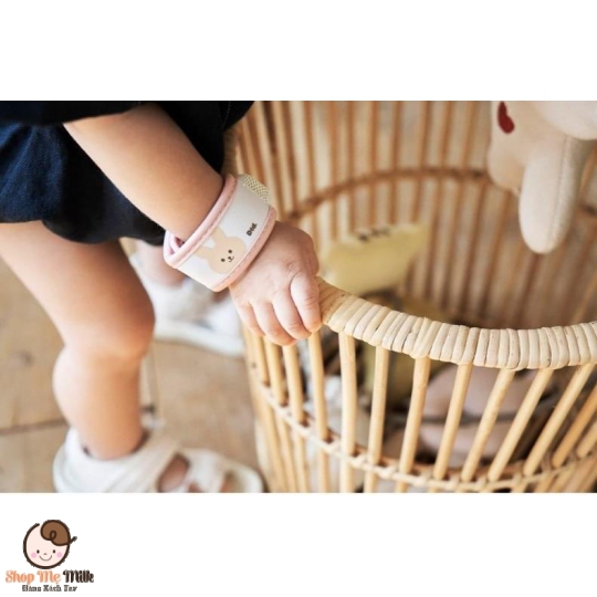 Vòng tay chống muỗi Dottodot Hàn Quốc ( set kèm 2 viên tinh dầu)