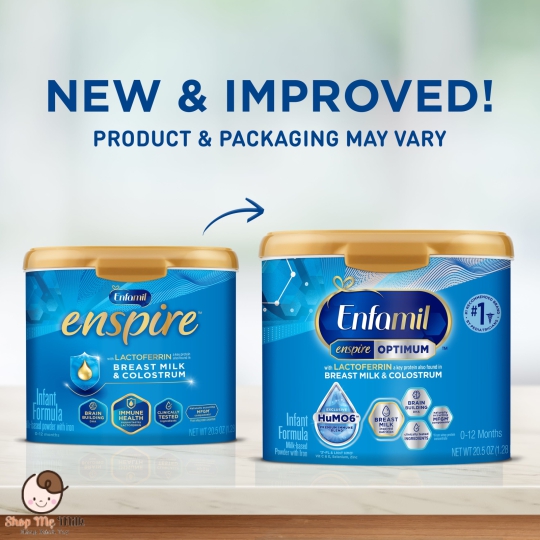 Sữa Enfamil Enspire Infant Formula 0-12 tháng hộp nhựa 581G ( Hàng Air)