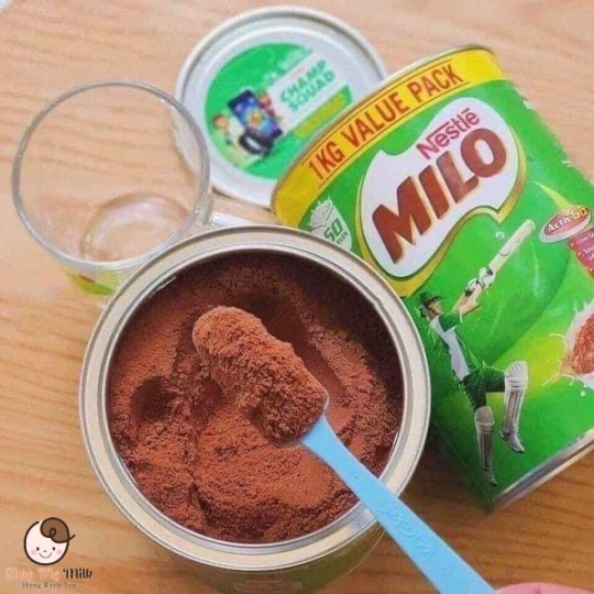 Bột Milo Úc Hộp 1Kg ( Tăng cao cho bé từ 2 tuổi - béo ngậy kết hợp cùng A2)