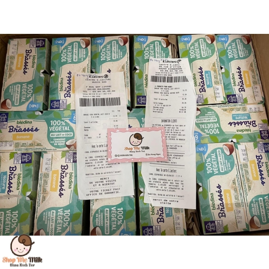 Sữa chua dừa Bledina cho bé dị ứng đạm bò lốc 4 hũ 100g Hàng Air ( mẹ note vị trong ghi chú đặt hàng)