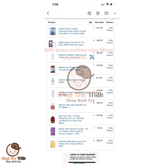 Viên sắt hữu cơ Nature's Way Úc 30 Viên