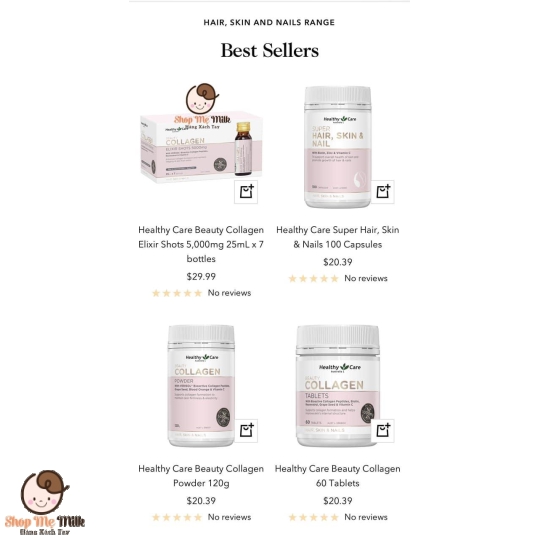 Viên Beauty Collagen 1000mg Úc hộp 60 viên ( Hỗ trợ da, tóc, móng)