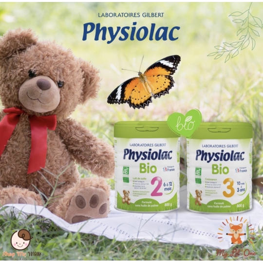 Sữa bột Physiolac Bio Pháp số 3 - Sữa hữu cơ ( cho bé từ 10-36 tháng)