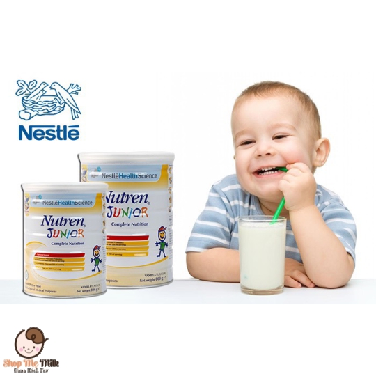 Sữa béo Clinutren Junior Thuỵ Sỹ 800G ( Bé từ 2 tuổi- 10 tuổi)