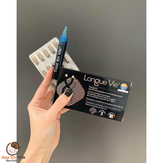 Viên uống tế bào gốc LONGUE VIE ADN thực vật của Pháp ( chống lão hoá, tăng sinh collagen cho da)