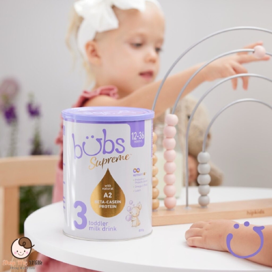 Sữa Bubs supreme Úc lon 800g Hàng Air