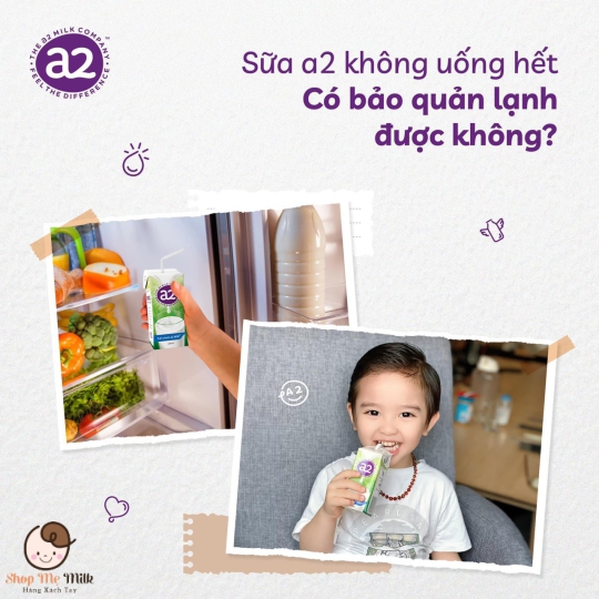 Sữa tươi A2 Nguyên Kem Full Cream Úc 200ml (24 hộp/thùng)