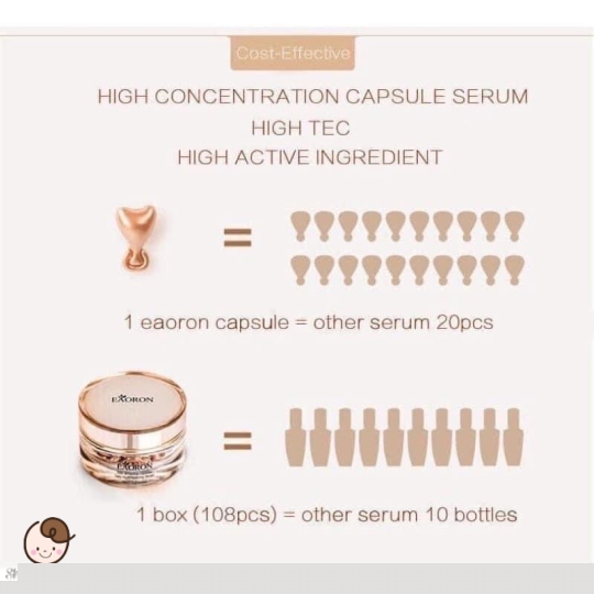 Serum collagen tươi Aeoron 108 viên của Úc ( Dưỡng trắng - chỗng lão hoá - thu nhỏ chân lông)