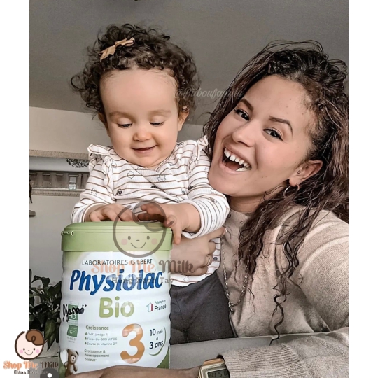 Sữa bột Physiolac Bio Pháp số 3 - Sữa hữu cơ ( cho bé từ 10-36 tháng)