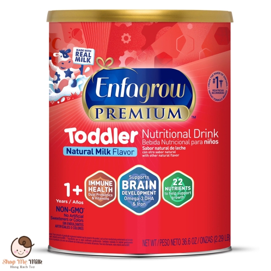 Sữa Enfagrow Premium Non – GMO Toddler Next Step dành cho trẻ từ 1 đến 3 tuổi 1.04kg hàng Air