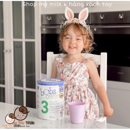 Sữa Bubs Organic Số 3 800G của Úc