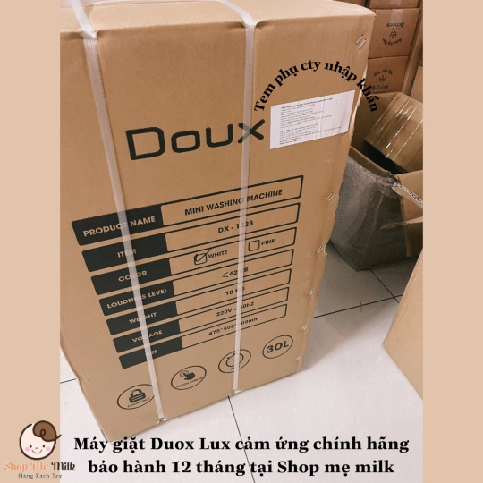 Máy giặt Duox - Lux Mini Cảm Ứng Cho bé & gia đình Có UV