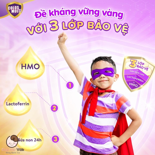 Sữa non Colosmulti Pedia nhập khẩu Mỹ cho bé từ 6 tháng - 36 tháng