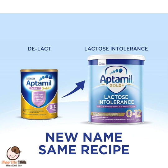 Sữa Aptamil Gold+ Lactose Intolerance (0-12 tháng) Cho trẻ bất dung nạp đường lactose
