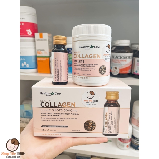 Viên Beauty Collagen 1000mg Úc hộp 60 viên ( Hỗ trợ da, tóc, móng)