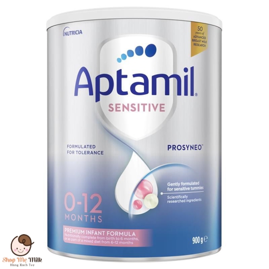 Sữa Aptamil Úc Prosyneo Sensitive Infant (0-12 tháng) 900G