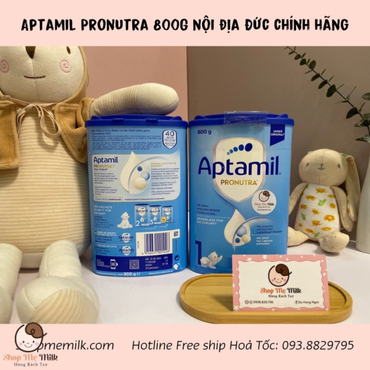 Sữa Aptamil Đức 800g số 1 ( Bé sơ sinh - 6 tháng)