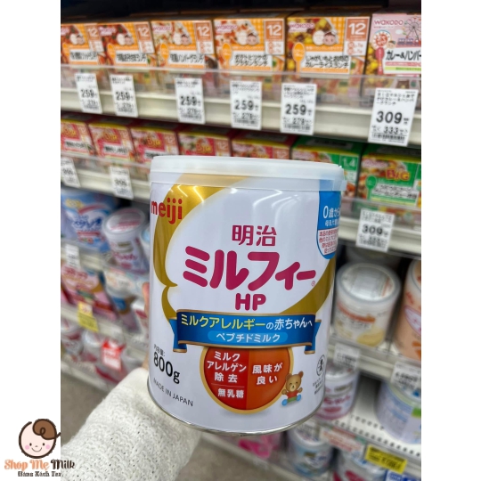Sữa meiji HP Nhật 850G bé dị ứng đạm bò ( 0-12 tháng) Date 2026