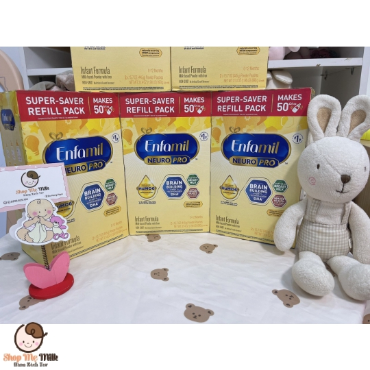 Sữa Enfamil NeuroPro Mỹ Hộp Giấy 890g - Hàng Air