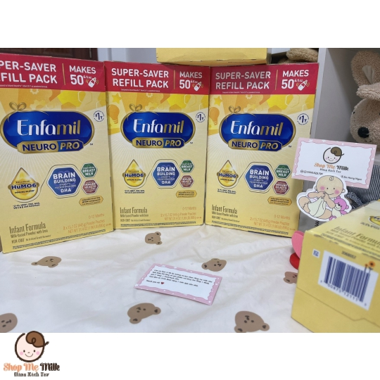Sữa Enfamil NeuroPro Mỹ Hộp Giấy 890g - Hàng Air
