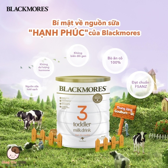 Sữa Blackmores Số 3 900g (từ 1 tuổi)